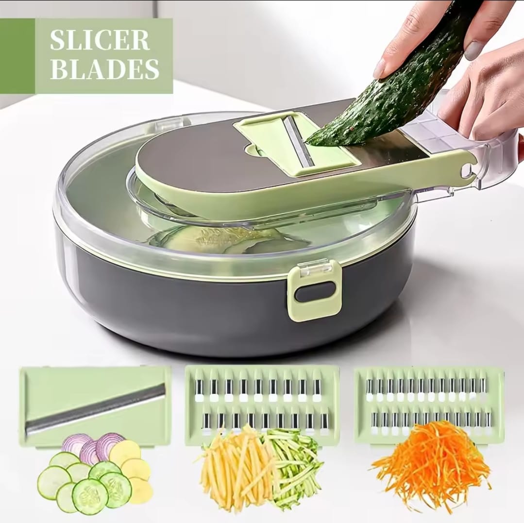 chopper1 Multi-Functional 9-in-1 Vegetable Chopper & Cutter - Image 3