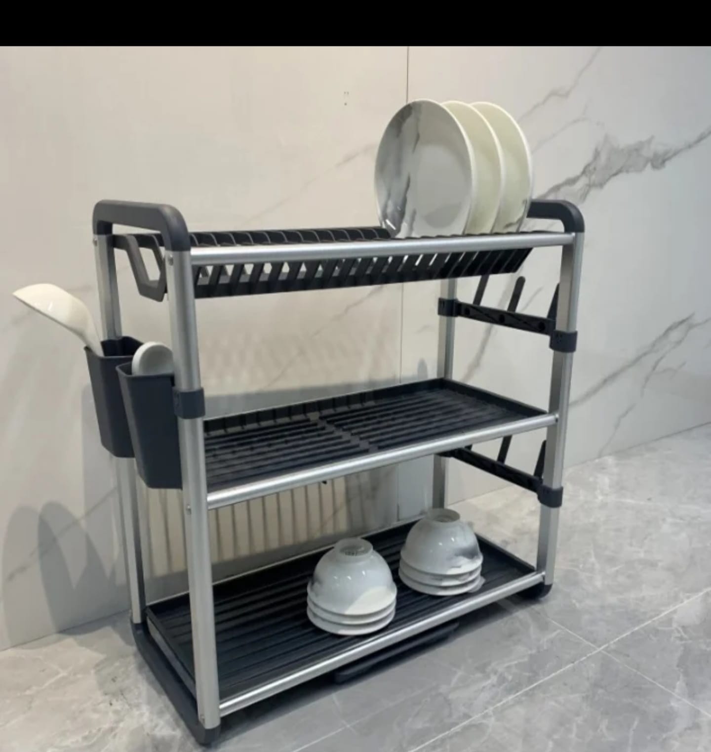 dish2 3 Tier Dish Drying Rack - Image 1