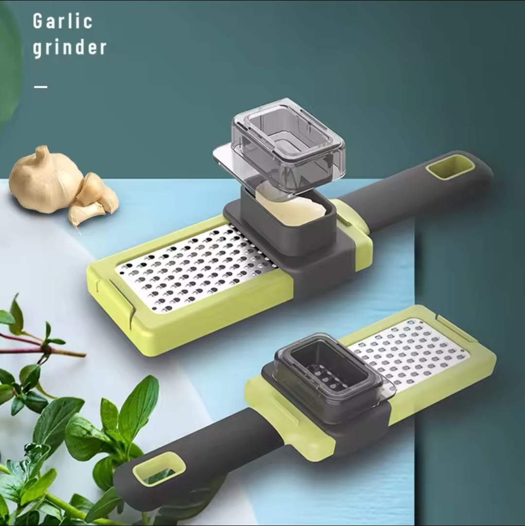 garlic Multifunctional Manual Garlic Crusher & Vegetable Cutter - Image 1