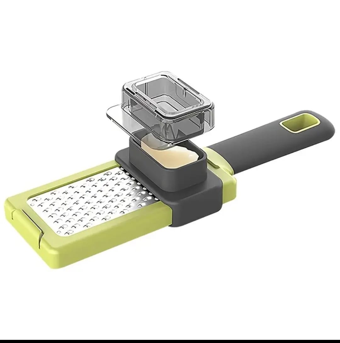 garlic1 Multifunctional Manual Garlic Crusher & Vegetable Cutter - Image 3