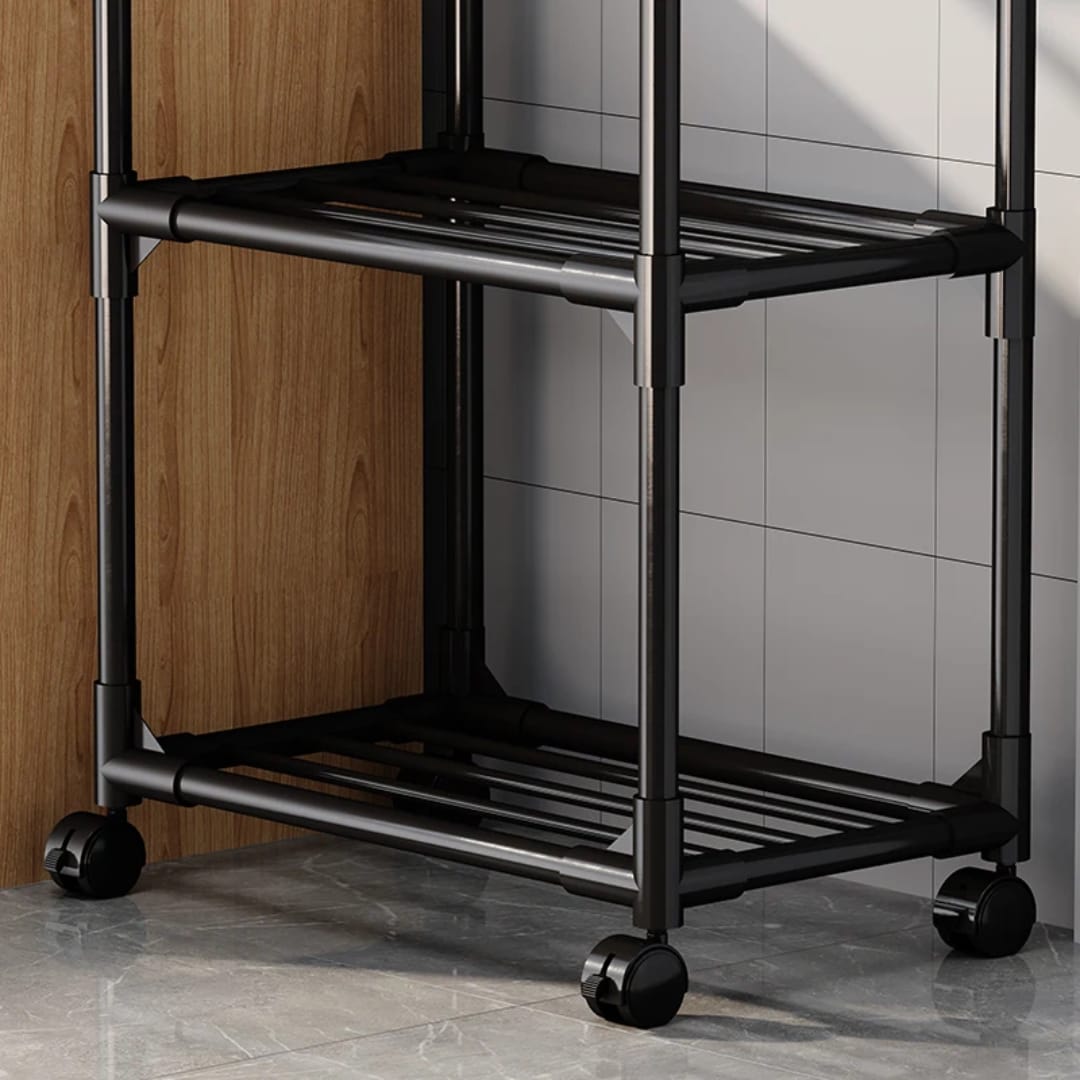 kitchen3 Multipurpose Kitchen Storage Rack with Wheels - Image 5