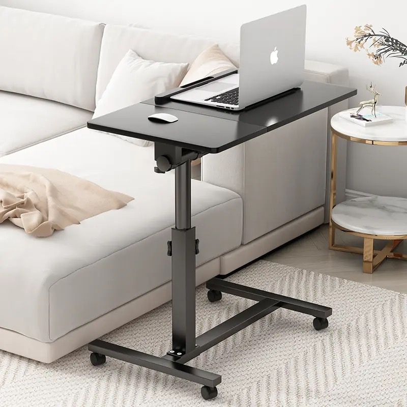 laptop Adjustable Overbed Laptop Table with Wheels - Image 6