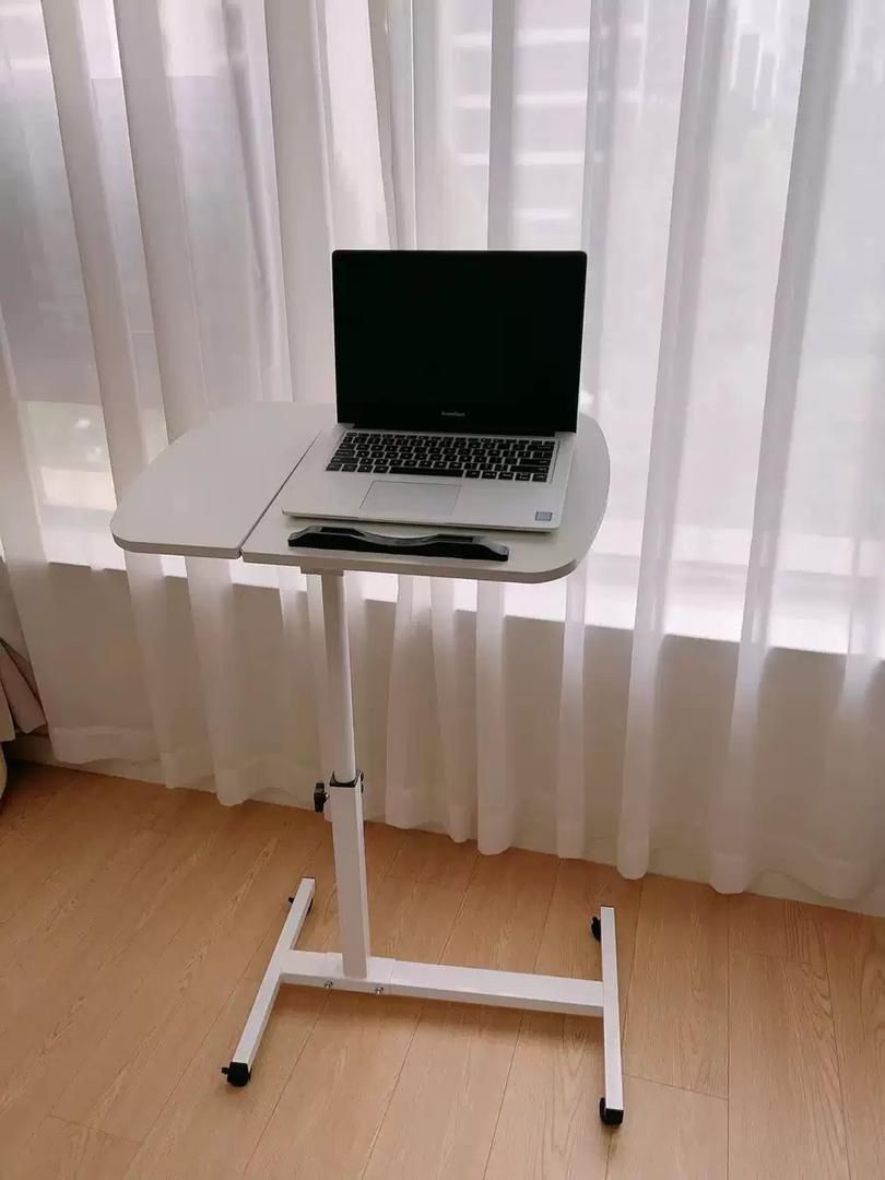 laptop2 Adjustable Overbed Laptop Table with Wheels - Image 4