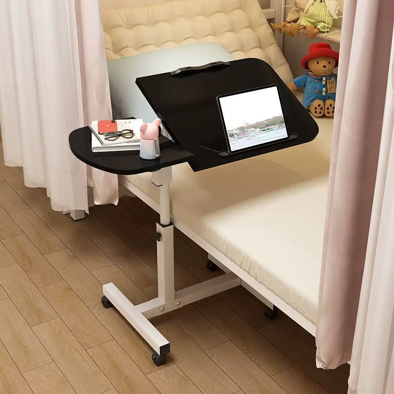 laptop4 Adjustable Overbed Laptop Table with Wheels - Image 1