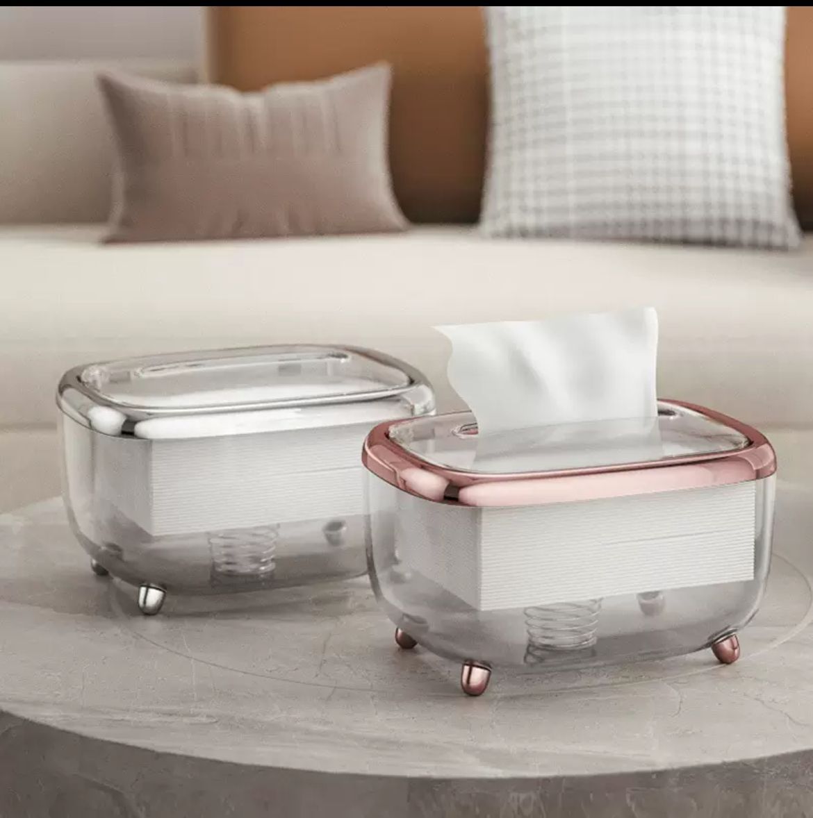 luxury2 Luxury Tissue / Serviette Holder – Rose Gold Elegance - Image 4