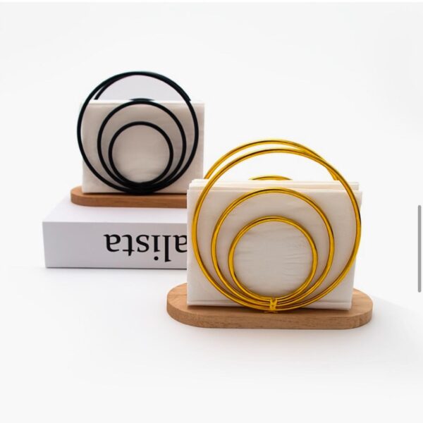 Elegant Metal Napkin Holders