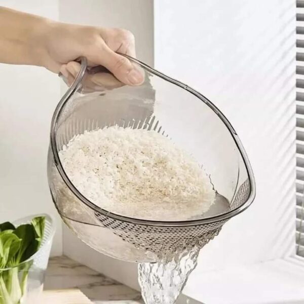 Acrylic Rice Washing Bowl / Colander