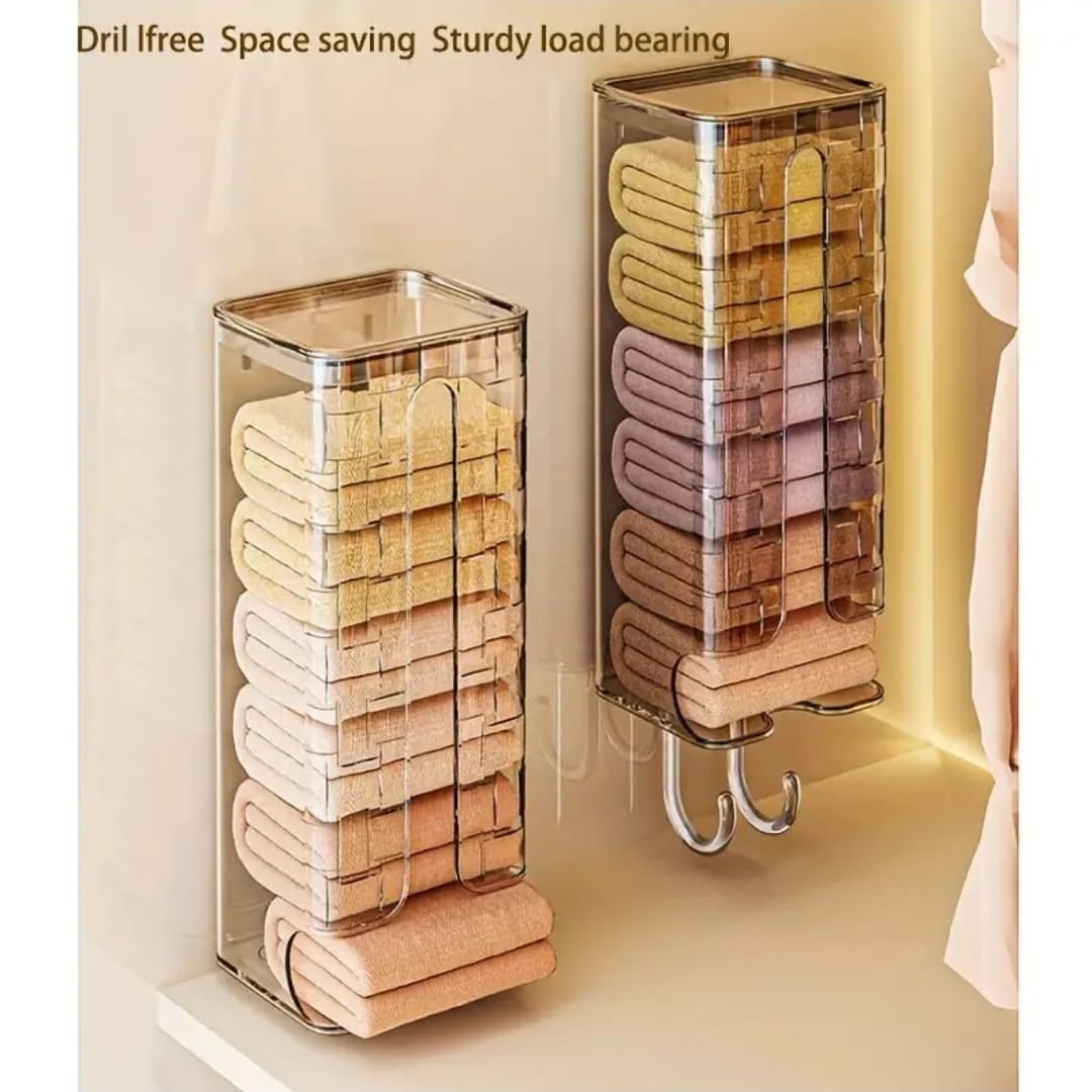wallmounted socks1 Wall-Mounted Socks & Underwear Storage Box - Image 1