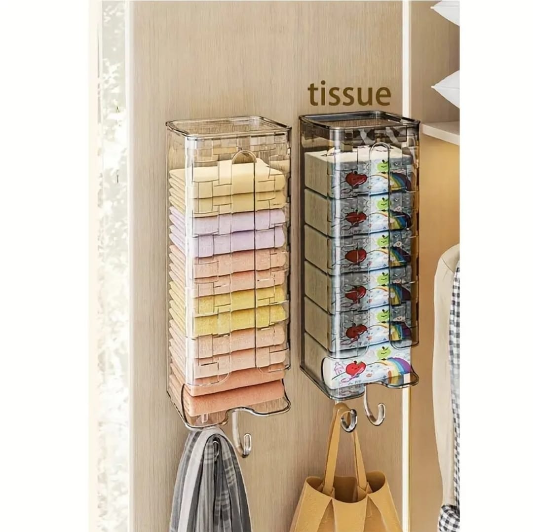 wallmounted socks3 Wall-Mounted Socks & Underwear Storage Box - Image 5
