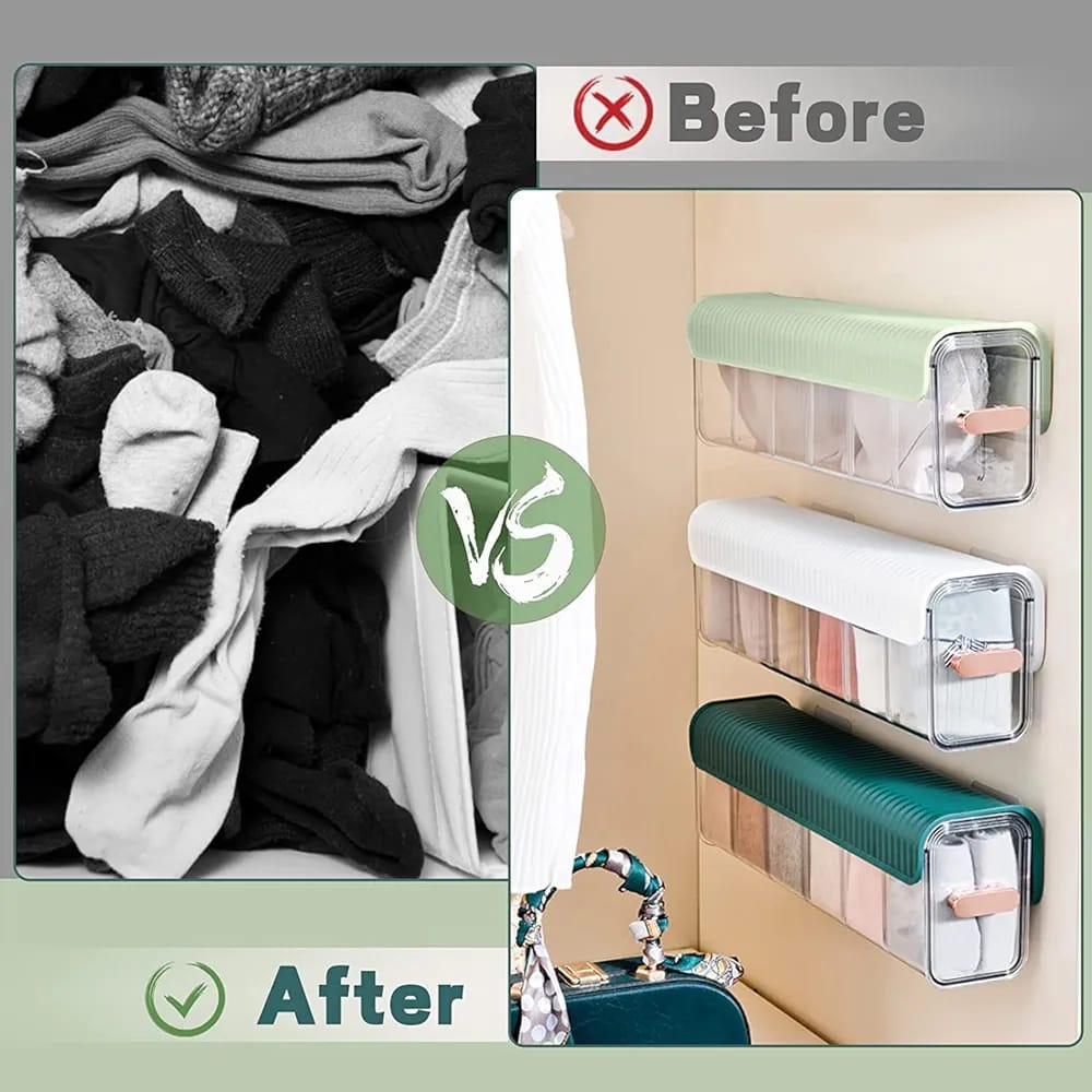 wallmounted under3 Wall-Mounted Undergarment Organizer - Image 3