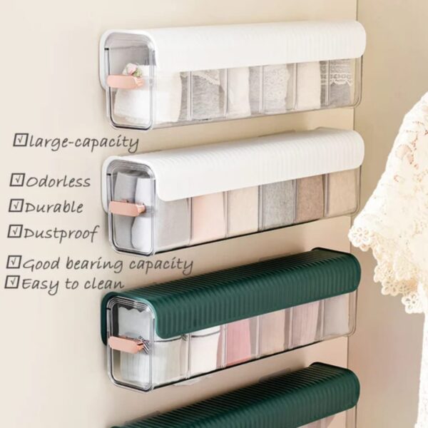 Wall-Mounted Undergarment Organizer