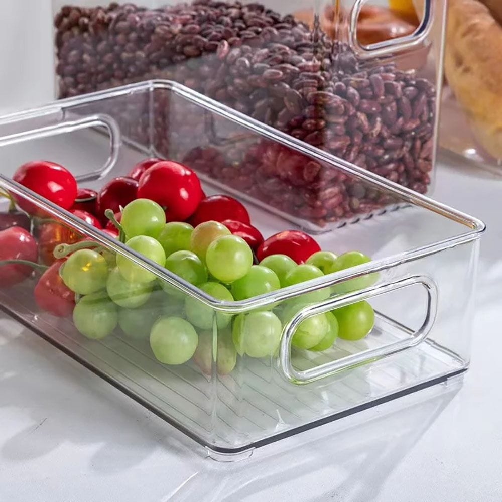 acrylic refrigirator4 Acrylic Fridge & Pantry Storage Organizer – Stackable - Image 2