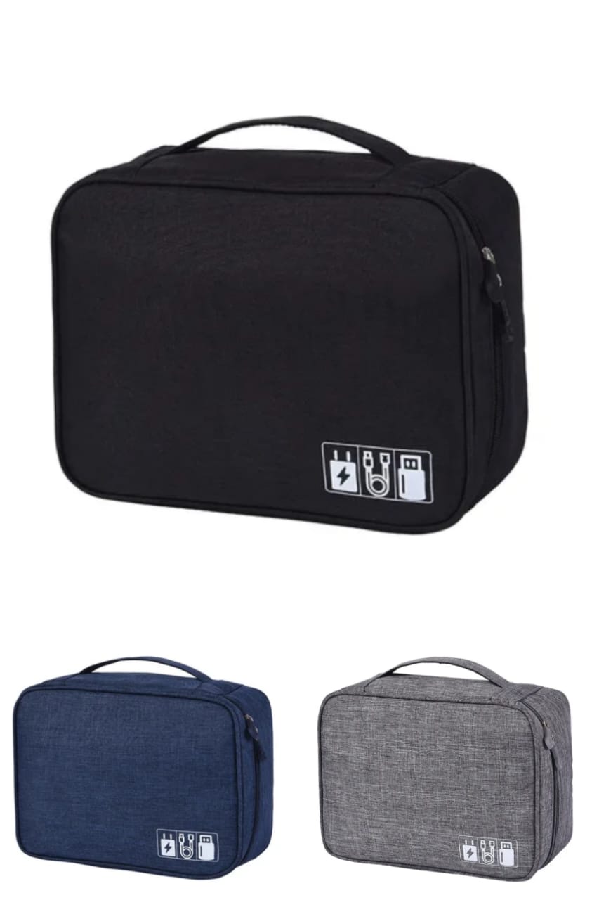 cable Large Capacity Cable & Electronics Organizer Bag - Image 5