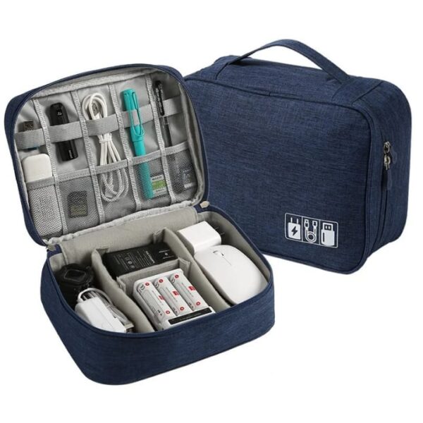Large Capacity Cable & Electronics Organizer Bag