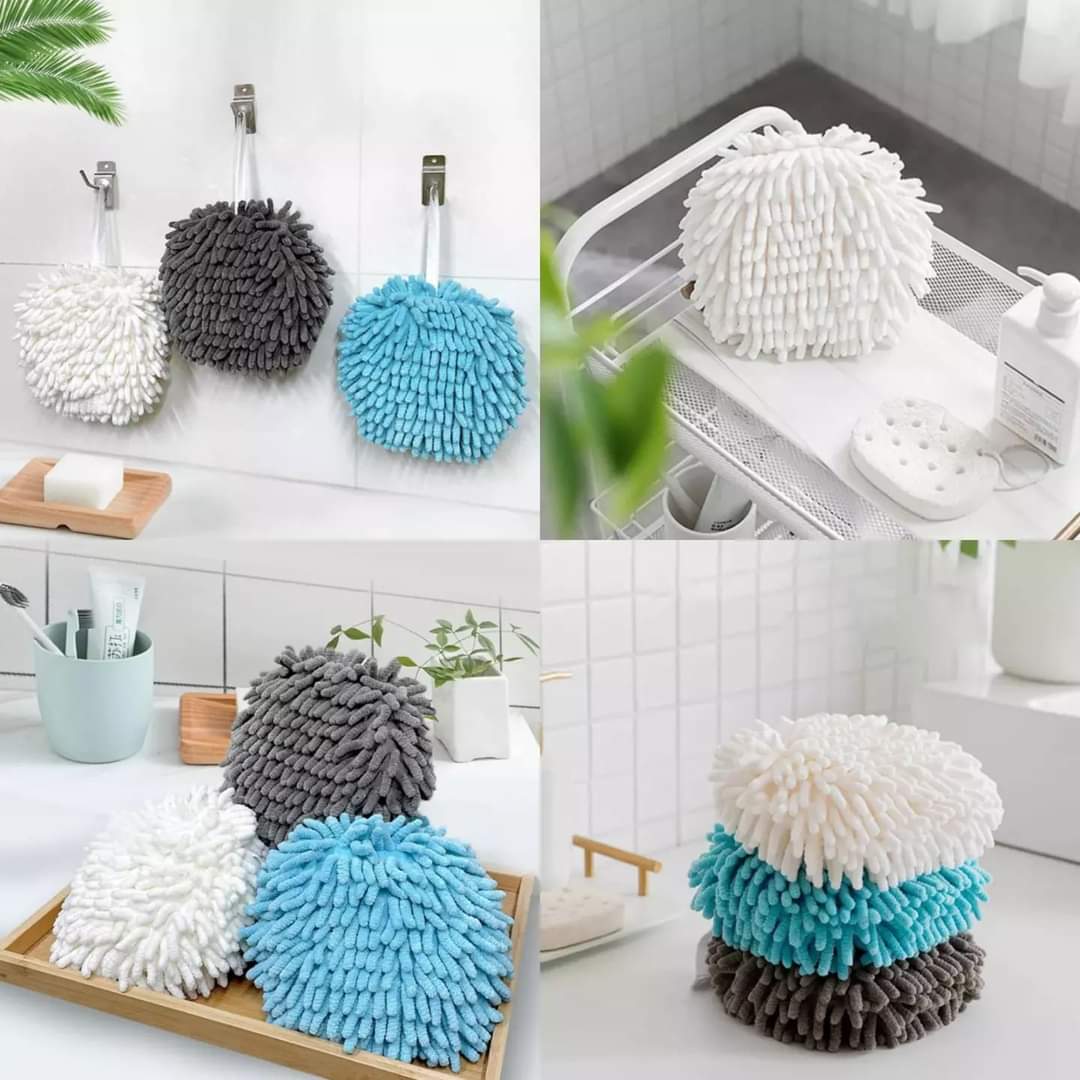 chenille3 Chenille Towels Quick Drying Kitchen & Bathroom Ball - Image 2