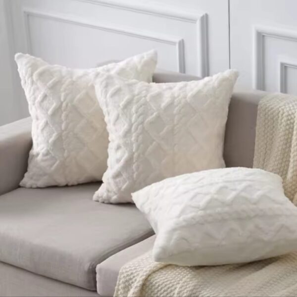 Decorative Throw Pillow Covers – Rustic Plush