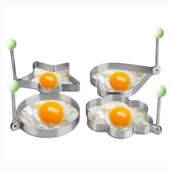 egg shaper Stainless Steel Egg Shaper Pancake Mould (1pc) - Image 1