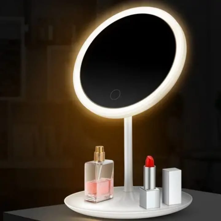led makeup Rechargeable LED Makeup Mirror – 3 Brightness Levels - Image 5
