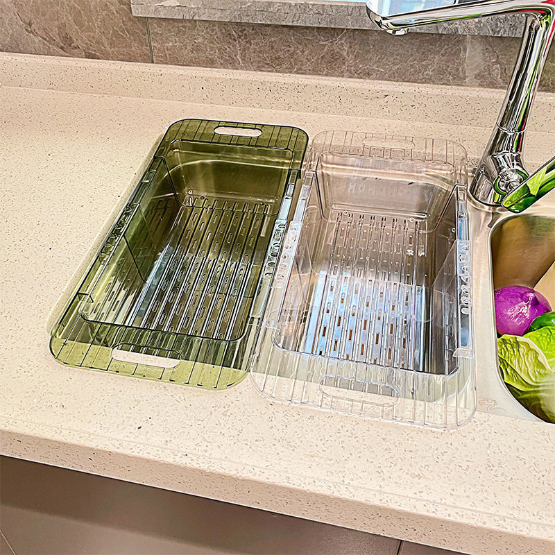 ots Multifunctional Acrylic Over-the-Sink Colander/Drain Basket - Image 8
