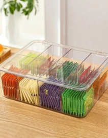 Acrylic Tea Bag Organizer