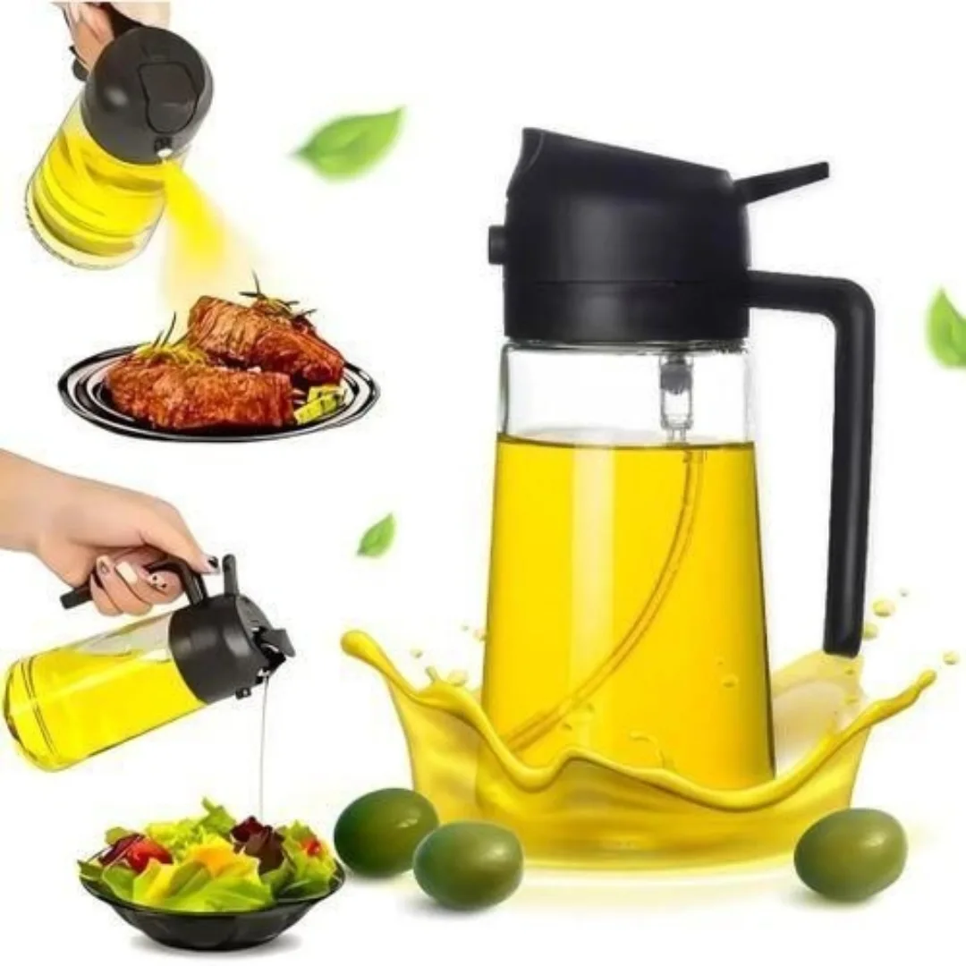 2 in 1 Automatic Glass Oil Dispenser Bottle 2 in 1 Automatic Glass Oil Dispenser Bottle