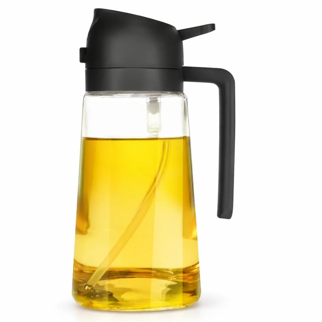 2 in 1 Automatic Glass Oil Dispenser Bottle 2 in 1 Automatic Glass Oil Dispenser Bottle