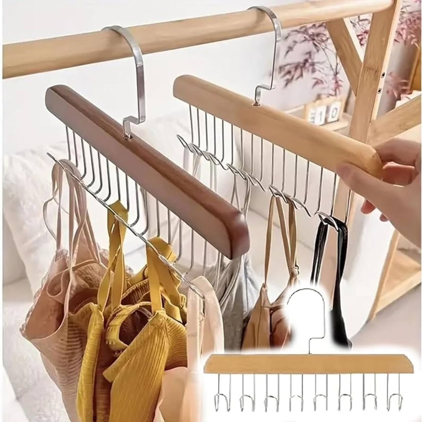 360° Rotating Tie, Belt & Scarf Organizer Hanger 360° Rotating Tie, Belt & Scarf Organizer Hanger