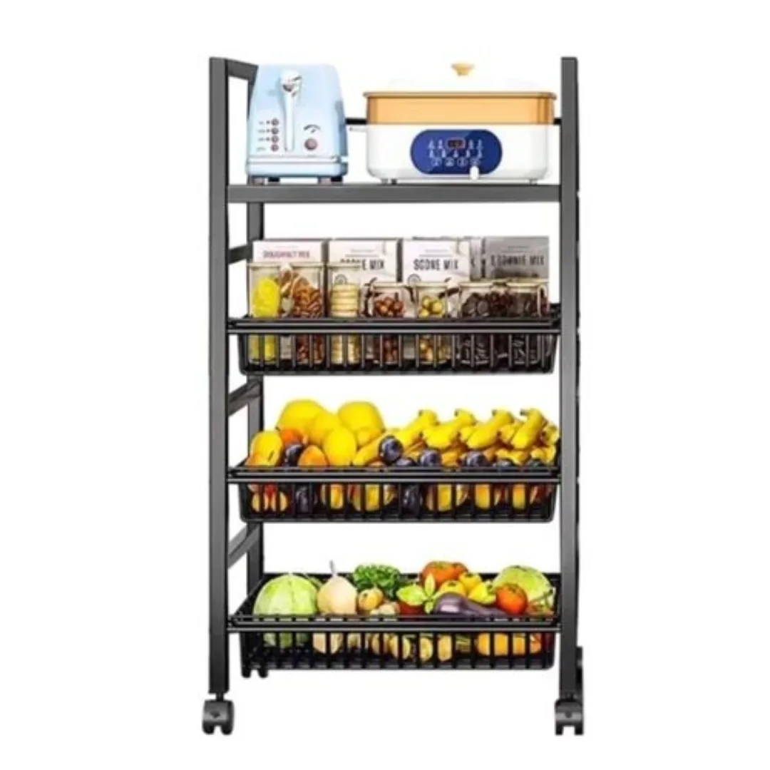 Multi-Layer Metallic Kitchen Rack Multi-Layer Metallic Kitchen Rack