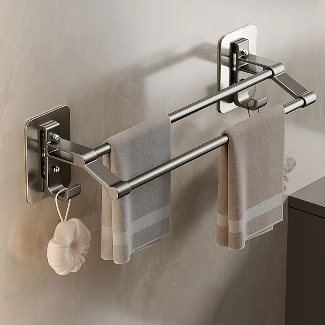 Wall Mounted Double Towel Bar Wall Mounted Double Towel Bar
