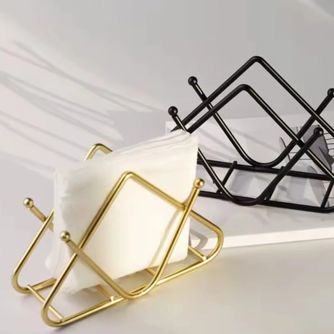 Premium Tabletop Decorative Metal Tissue / Napkin Holder Premium Tabletop Decorative Metal Tissue / Napkin Holder