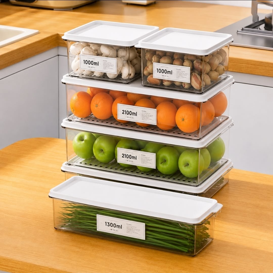Refrigerator Crisper Storage Box Refrigerator Crisper Storage Box