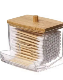 Cotton Swab Dispenser.