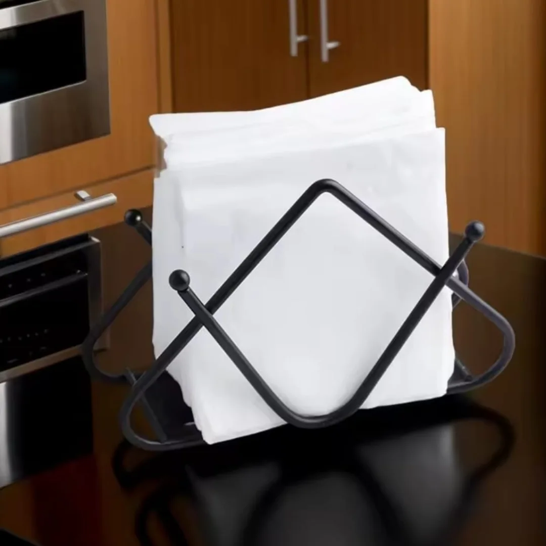 Premium Tabletop Decorative Metal Tissue / Napkin Holder Premium Tabletop Decorative Metal Tissue / Napkin Holder