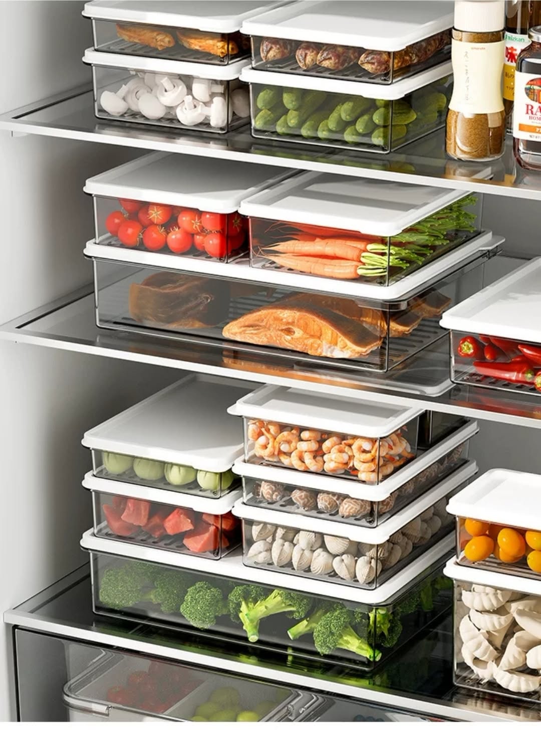 Refrigerator Crisper Storage Box Refrigerator Crisper Storage Box