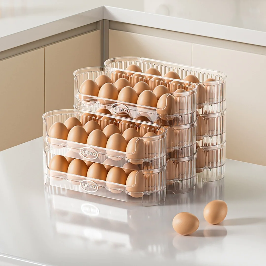 2 Layer Stackable Egg Storage Box 2 Layer Stackable Egg Storage Box