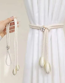 Modern Eco Friendly Fabric Adjustable Curtain Tieback