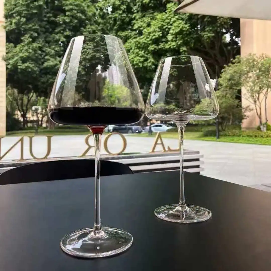 2Pcs Premium Quality Crystal Wine Glasses 2Pcs Premium Quality Crystal Wine Glasses