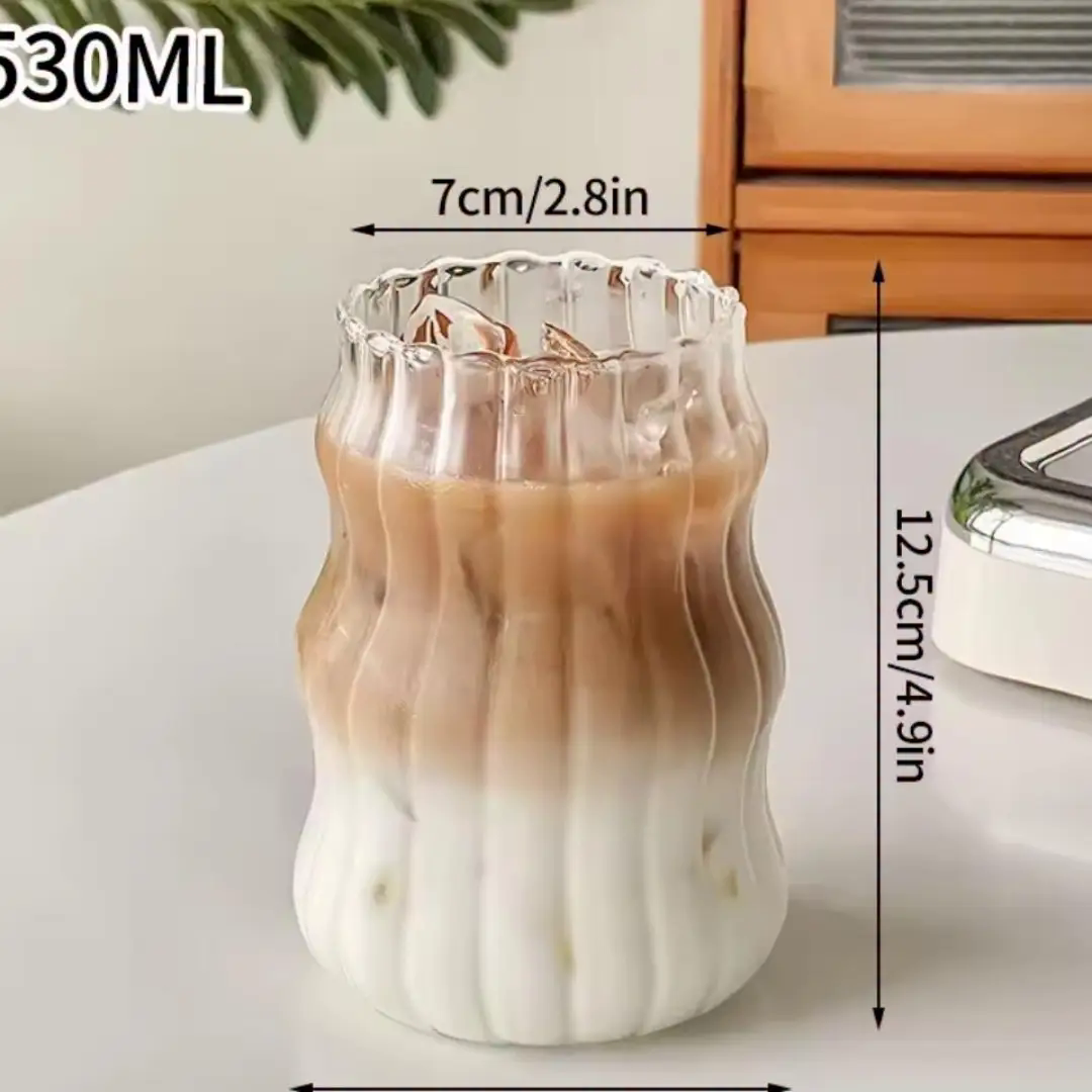Ribbed Glass Tumblers Ribbed Glass Tumblers