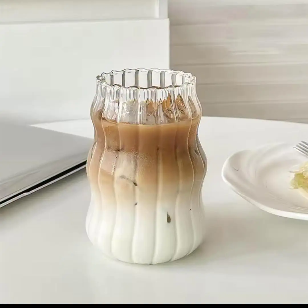 Ribbed Glass Tumblers Ribbed Glass Tumblers